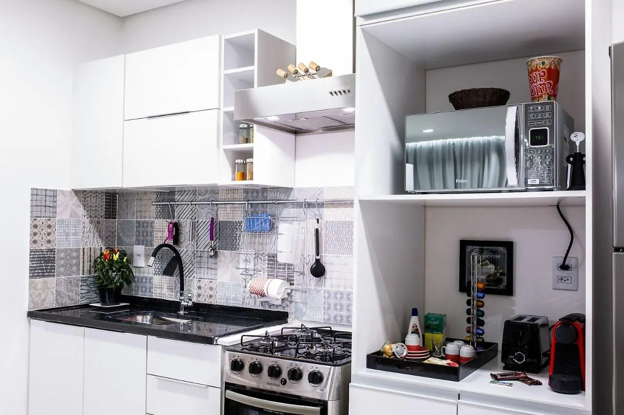 Appartement Loft Design, Amplo, Moderno na Praça Pôr do Sol com ar condicionado à São Paulo Brésil